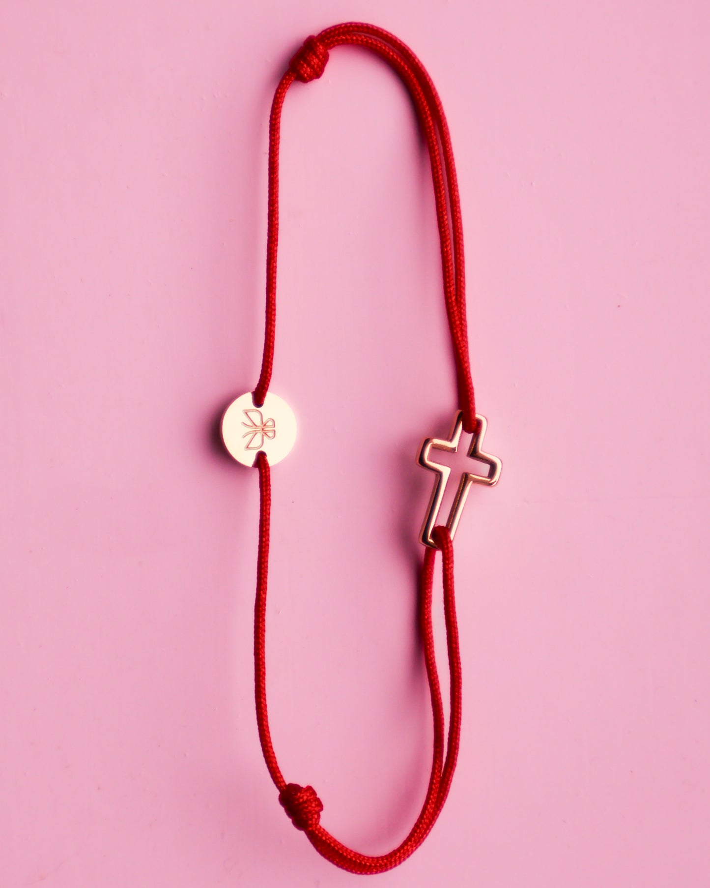Cross Cord Bracelet