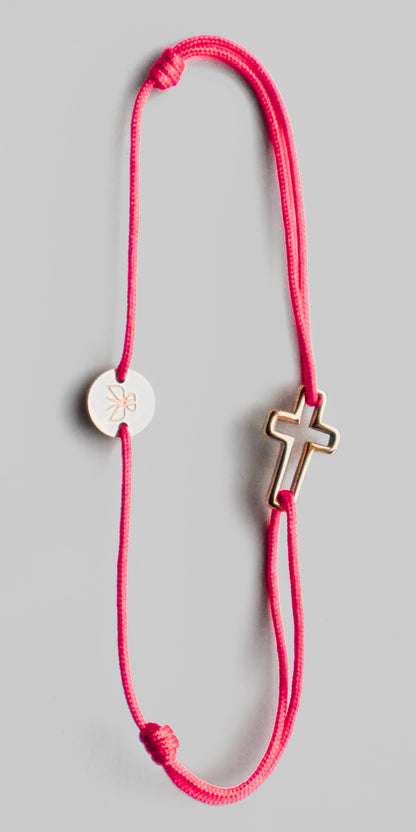 Cross Cord Bracelet