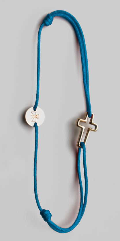 Cross Cord Bracelet