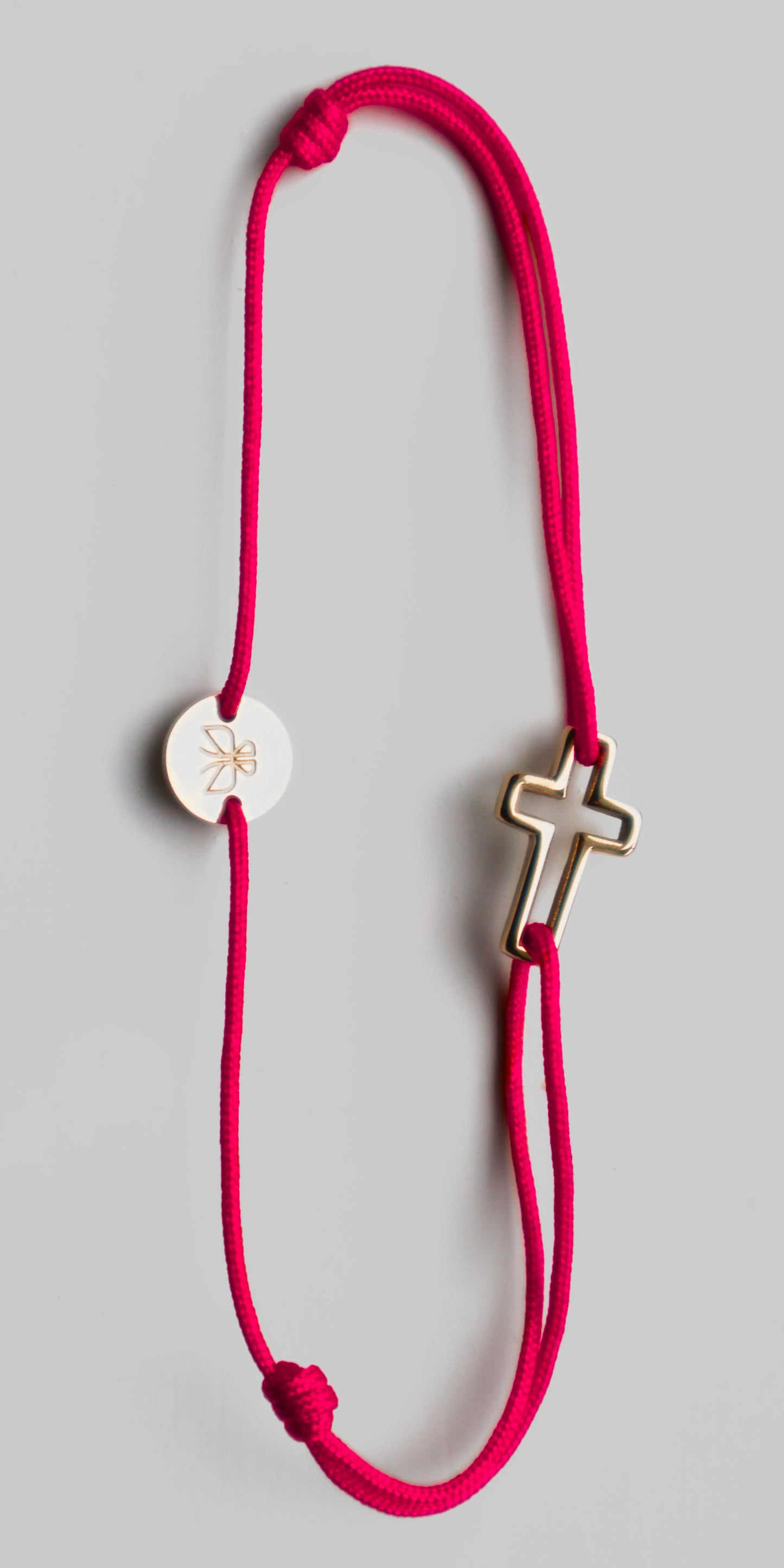 Cross Cord Bracelet