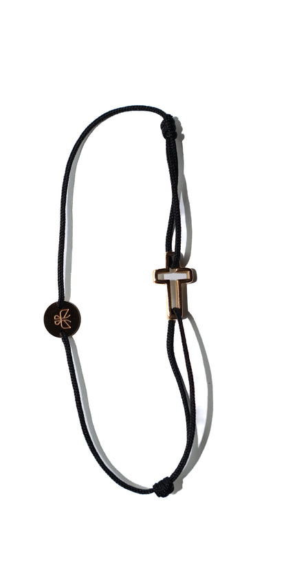 Cross Cord Bracelet